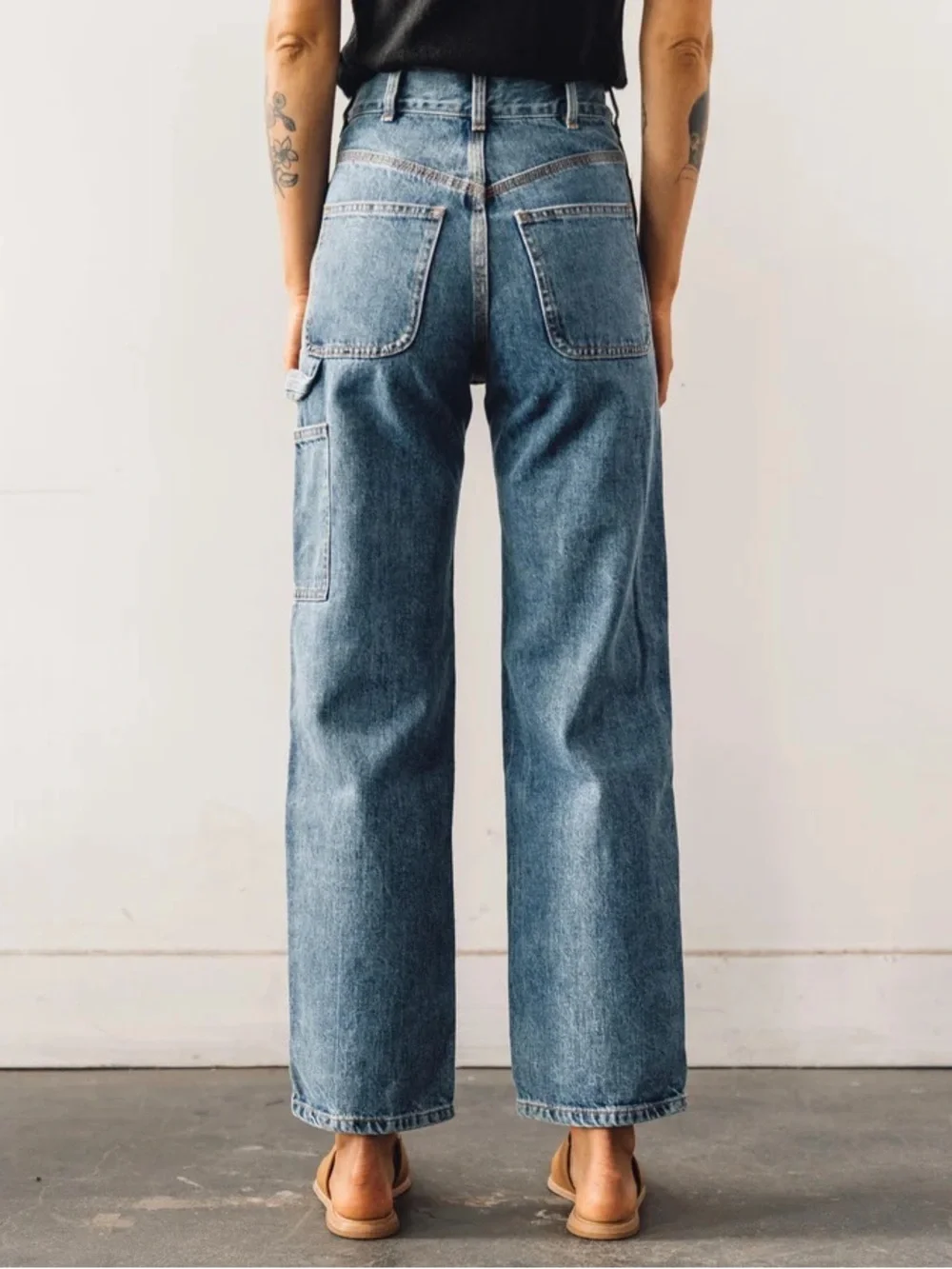 Jesse Kamm Patchfront Hand Pant Cowboy Blue